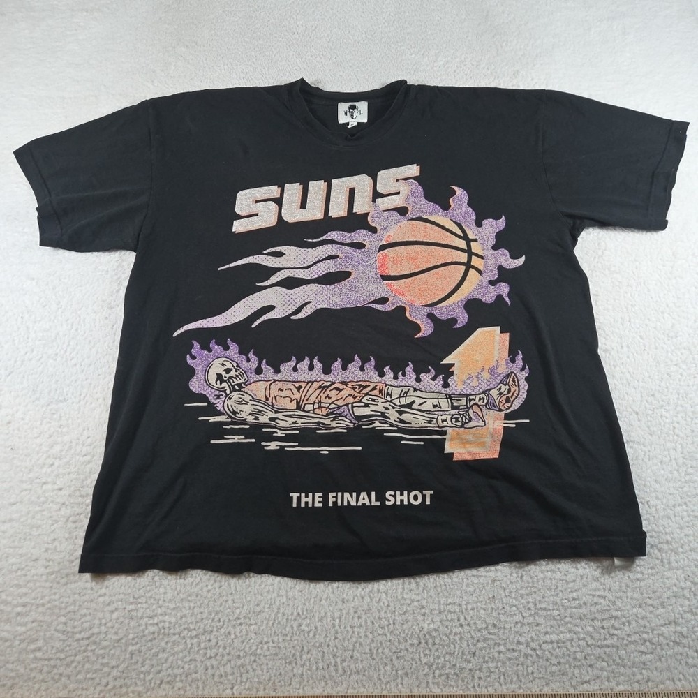 Warren Lotas Devin Booker T-Shirt The Final Shot Phoenix Suns‎ Vintage Size XL